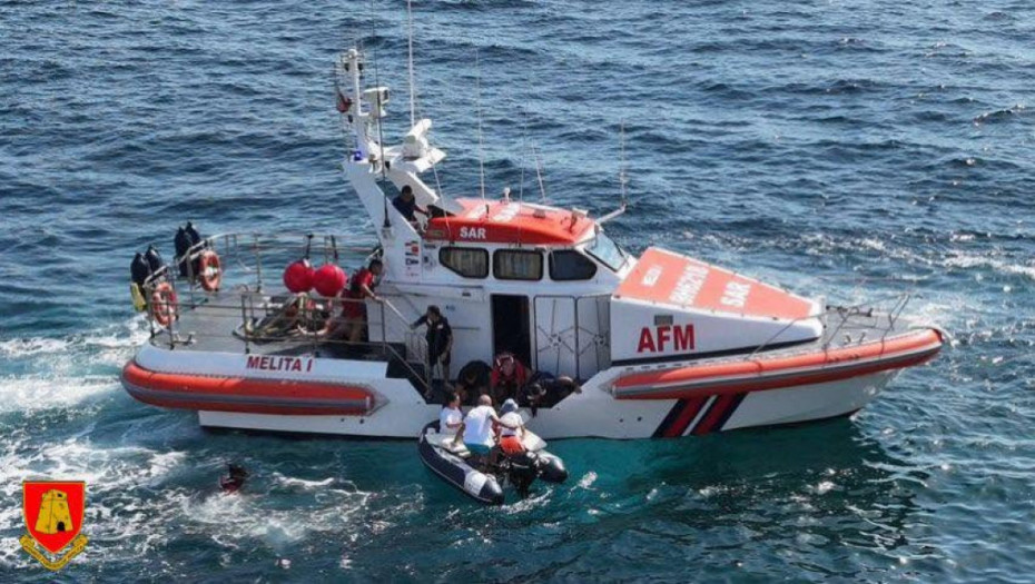 Čamac sa migrantima iz Libije potonuo kod Malte