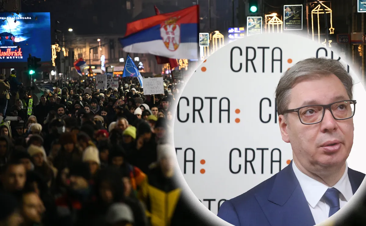 „Propagiraju nasilje i loše vrednosti“: Vučić osporio rezultate Crtinog istraživanja koje daje prednost studentskoj listi