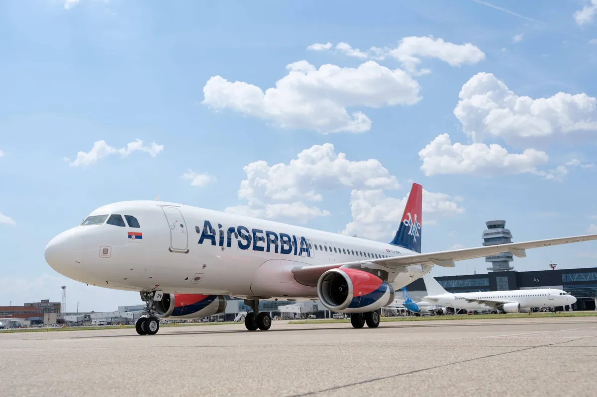 Oštećen avion Er Srbije na Aerodromu Nikola Tesla