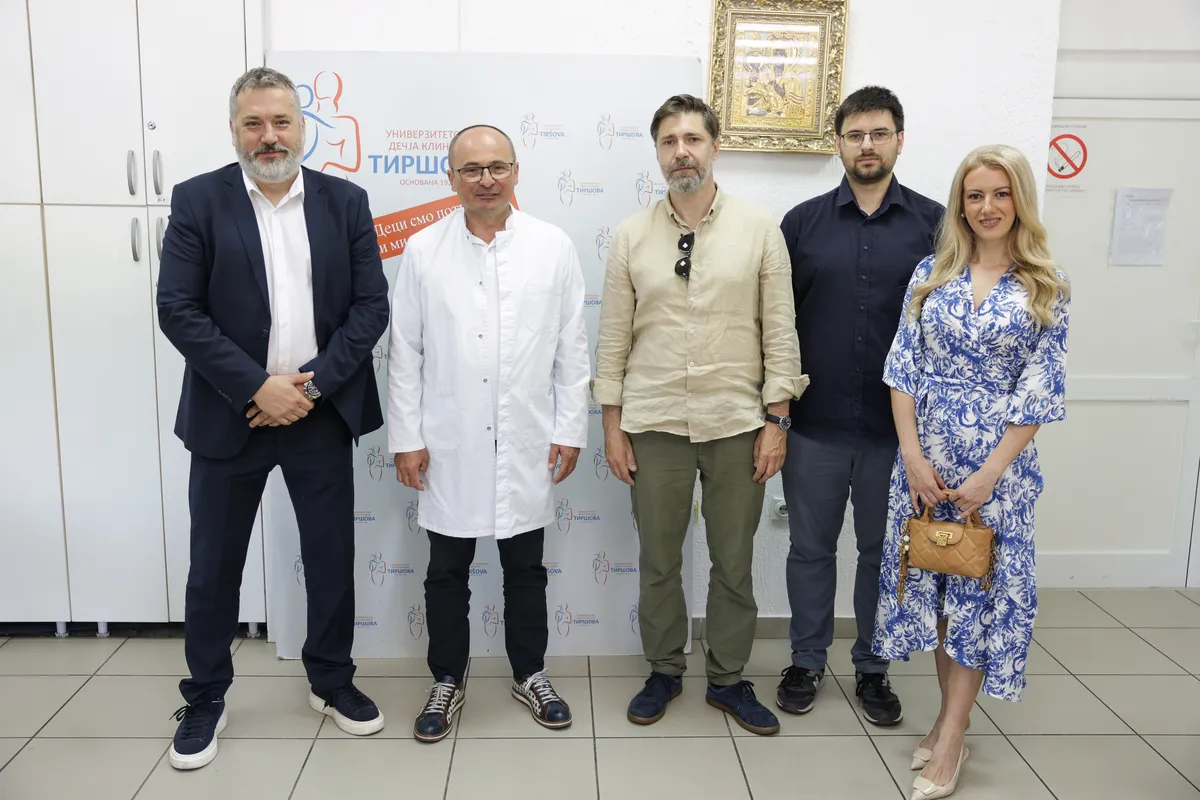 Zlatna bajka o humanosti: Fondacije Mozzart, NORBS Plus i Nebojša Milovanović zajedno za Tiršovu – Vesti iz Srbije, regiona i sveta