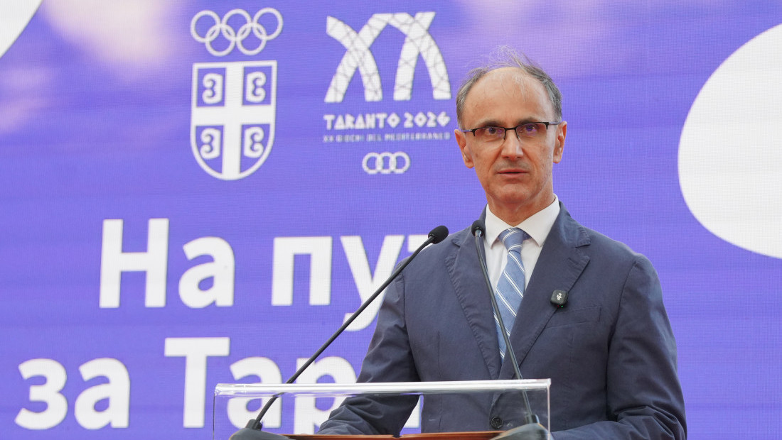 Macut ispratio Tim Srbije na Mediteranske igre