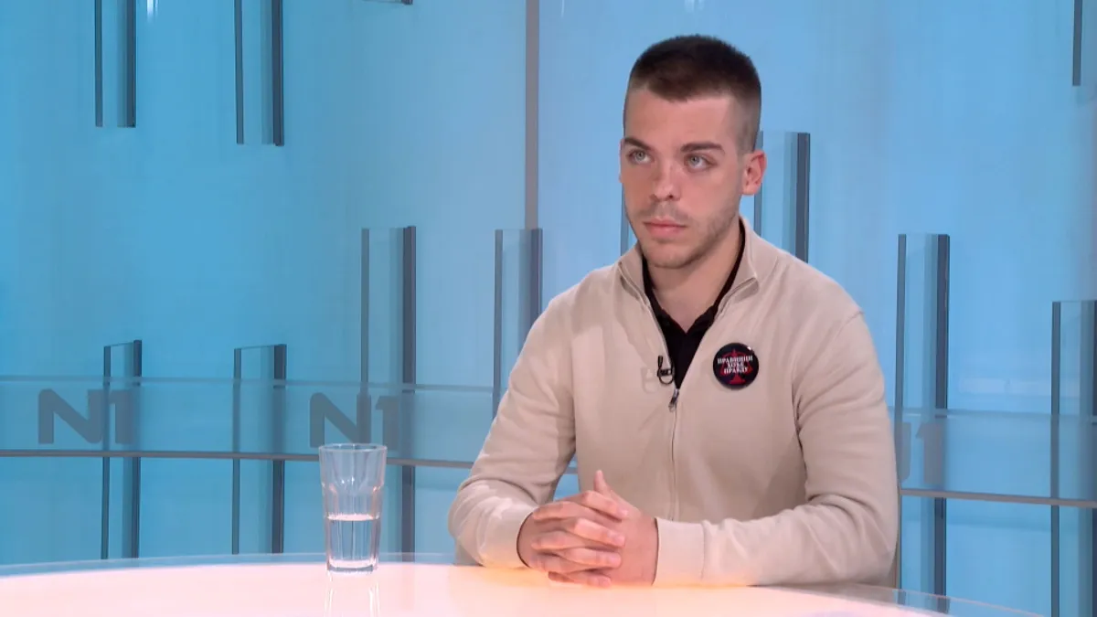 Student Živković: Sramna izjava Vučića o mojoj porodici i meni