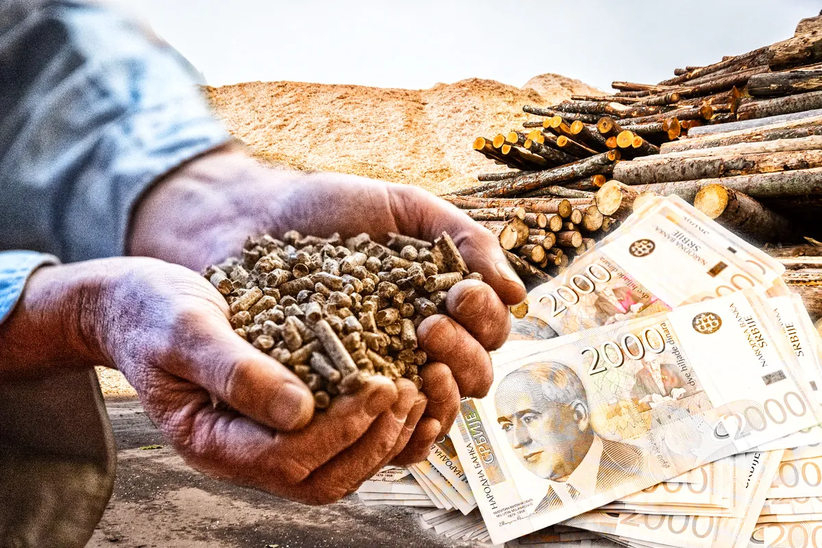 Cene ogreva 2026: Pelet do 44.000 dinara, drva 10.500 dinara