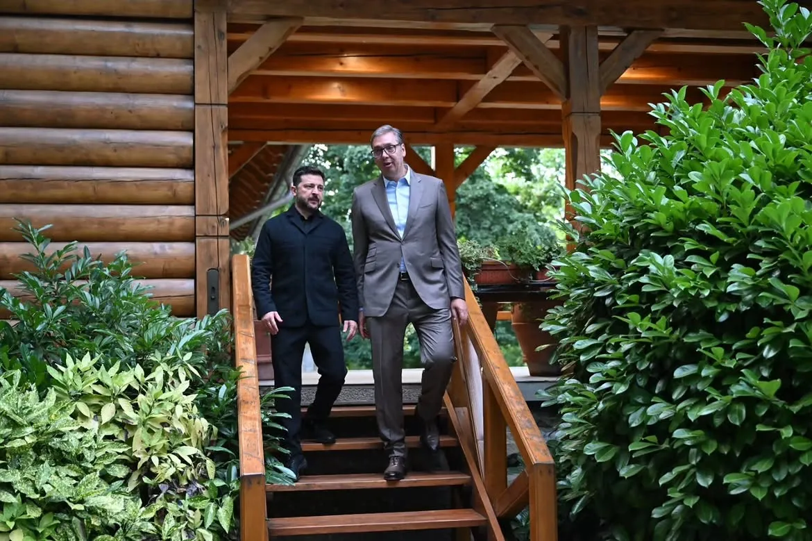 Vučić priredio večeru Zelenskom FOTO