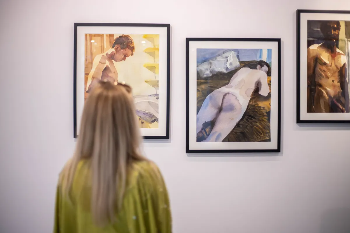 Otvorena samostalna izložba Borisa Lukića "Private Nude" u Beogradu