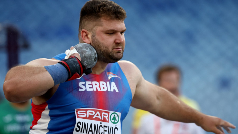 armin sinancevic bacanje kugle atletika evropsko prvenstvo