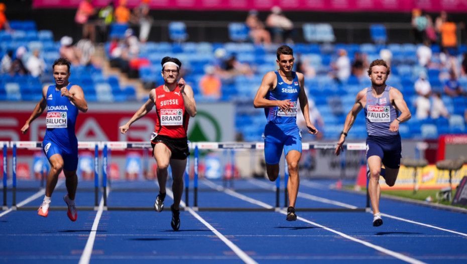 evropsko prvenstvo atletika mihajlo katanic polufinale 400m
