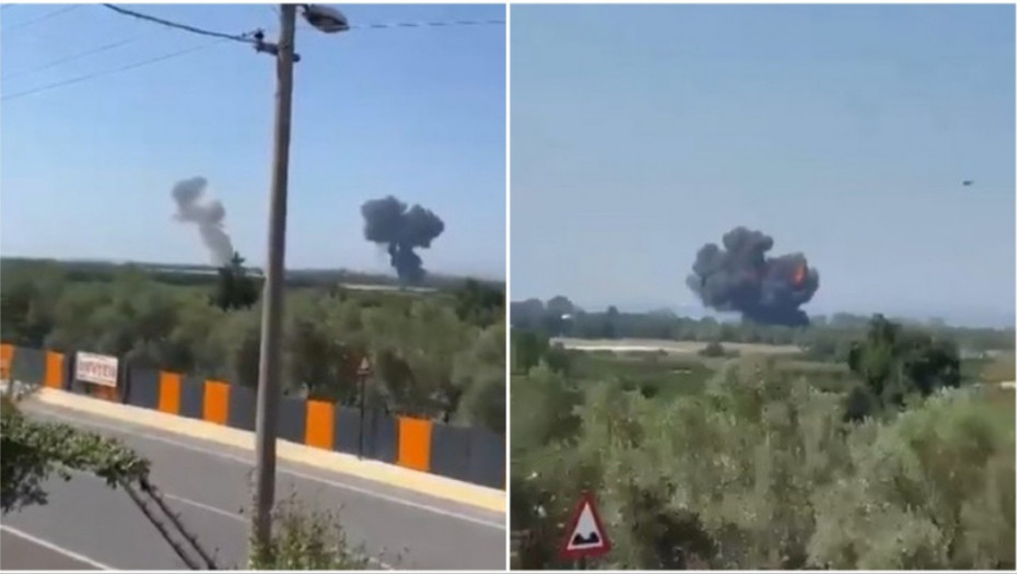 F-16 se srušio u Jalovi, pilot se katapultirao