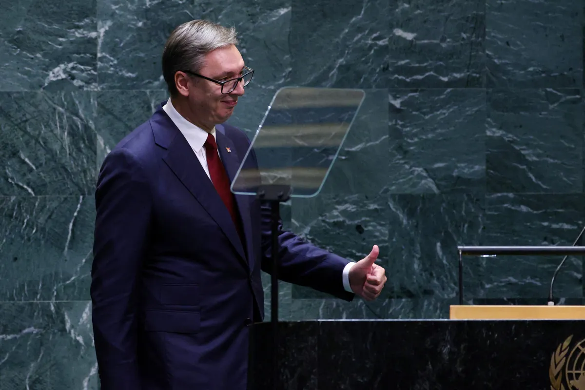 Vučić u UN: Hrvatska se ponosi nacističkom prošlošću, ne može da nam drži pridike