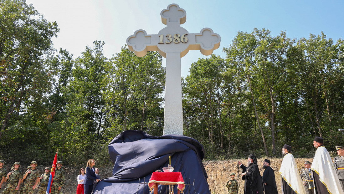 U Manastiru Pločnik otkriven spomenik za 640 godina boja