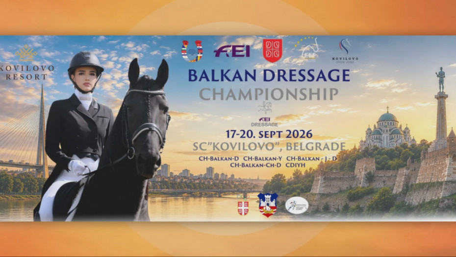 Balkanski šampionat u dresurnom jahanju u Kovilovu