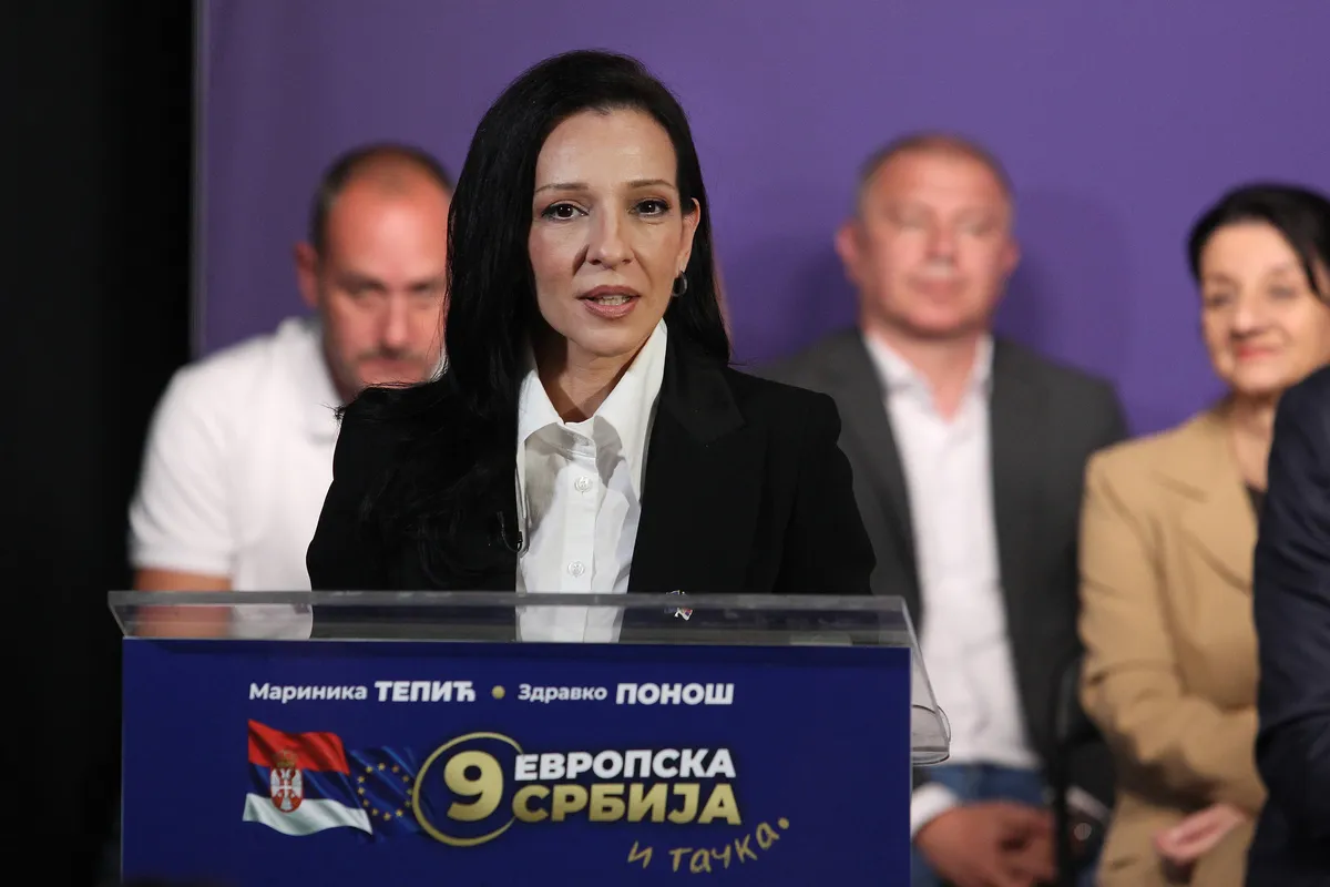 Marinika Tepić: Vlast je izgubila evropski kompas