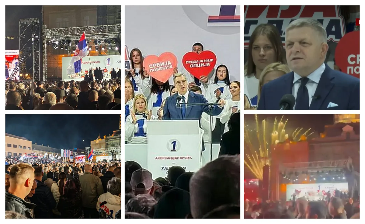 BLOG UŽIVO SNS održava predizborni miting u Novom Sadu