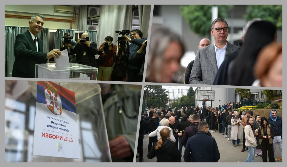Izbori u Srbiji 2026 UŽIVO: Izlaznost, glasanje i rezultati izbora
