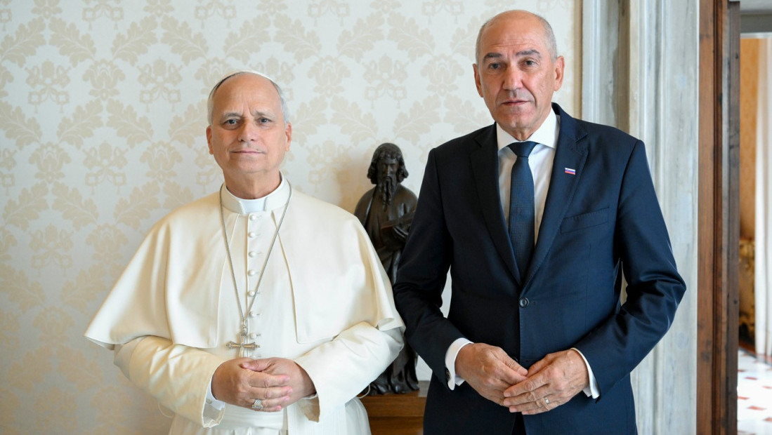 Janša i papa Lav XIV o unapređenju sporazuma sa Vatikanom