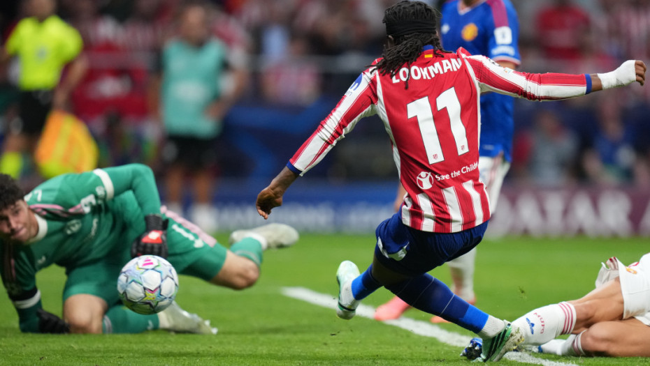 atletiko madrid mancester junajted liga sampiona rezultati