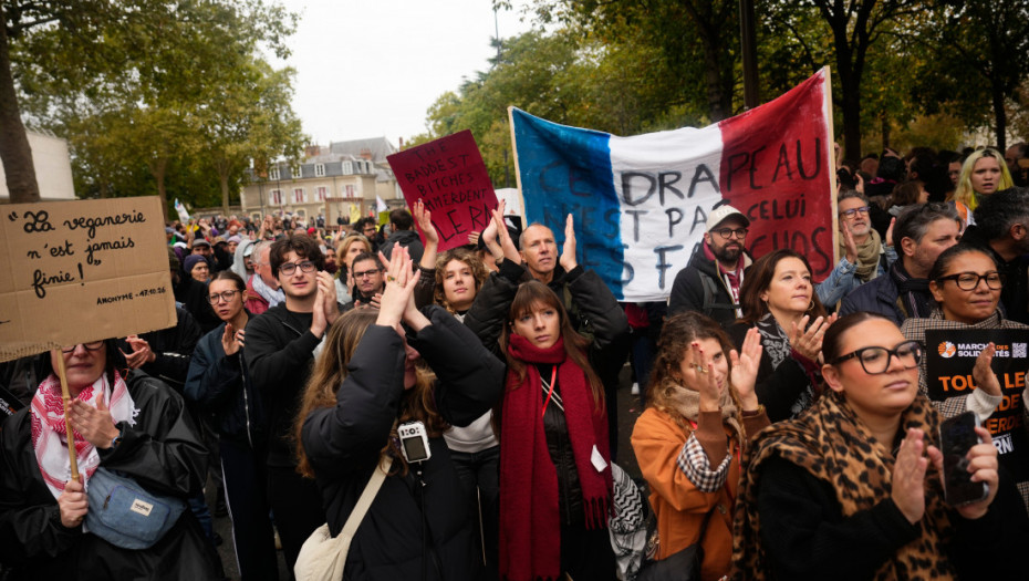 Stotine hiljada na protestima širom Francuske