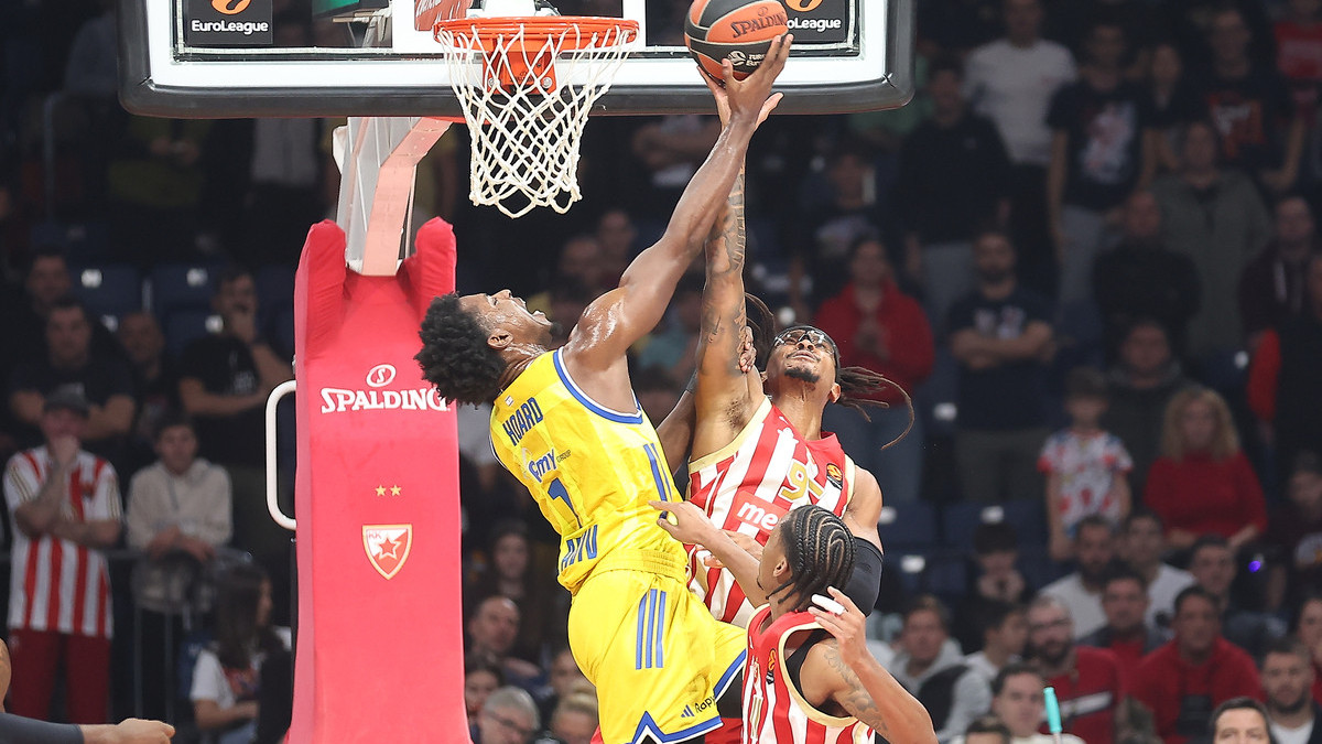 KK Crvena zvezda Makabi Tel Aviv Evroliga Izvestaj