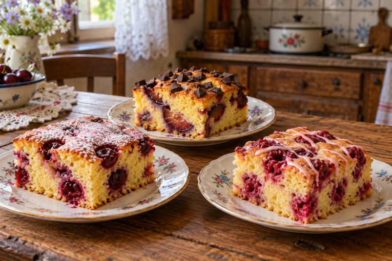 Recept dana: Bakin žuti kolač koji vraća u detinjstvo – jedno testo, tri neodoljive varijante!